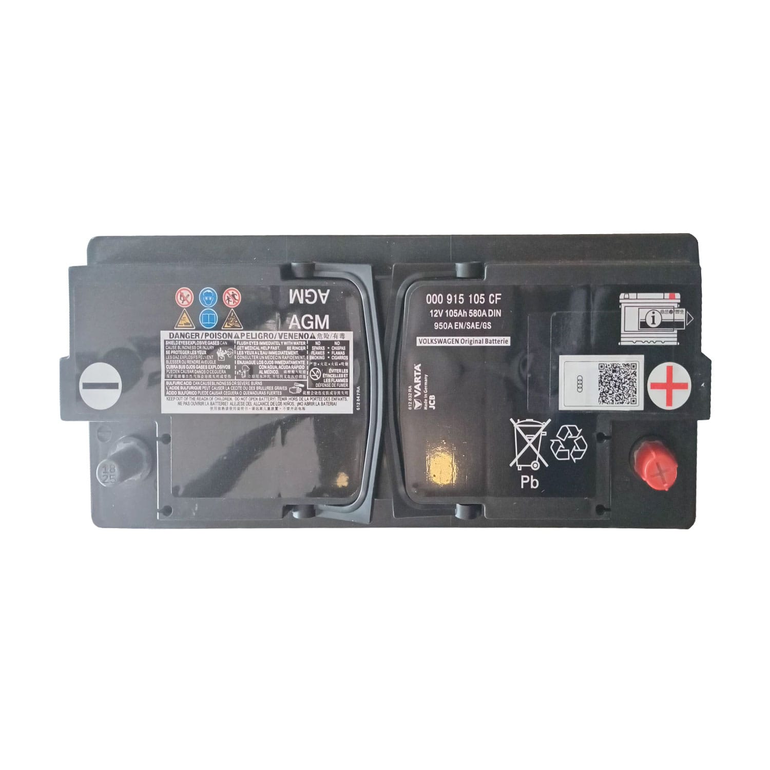 Audi DIN 105 OEM AGM