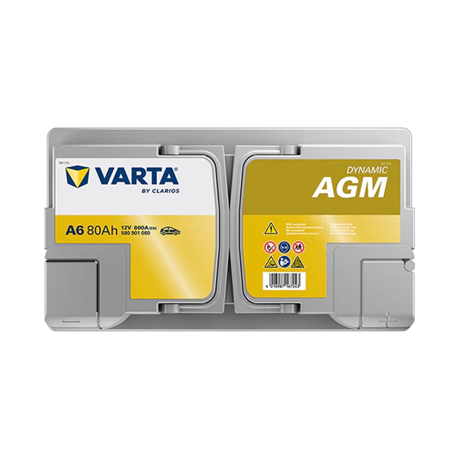 Varta silver dynamic DIN 80 AGM A6